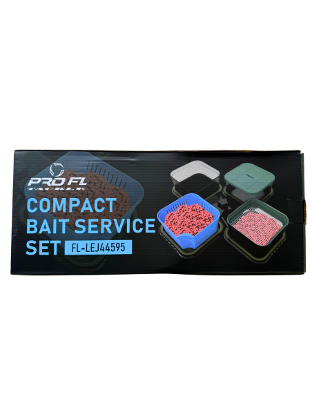 ZESTAW POJEMNIKÓW COMPACT BAIT SERVICE SET METHOD FEEDER FL - 3