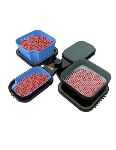 ZESTAW POJEMNIKÓW COMPACT BAIT METHOD FEEDER FL - 1