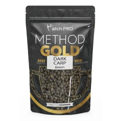 PELLET MatchPRO METHOD GOLD DARK CARP 6mm 700g MatchPRO - 1