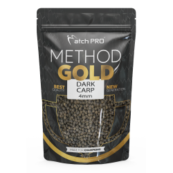 PELLET MatchPRO METHOD GOLD DARK CARP 4mm 700g MatchPRO - 1