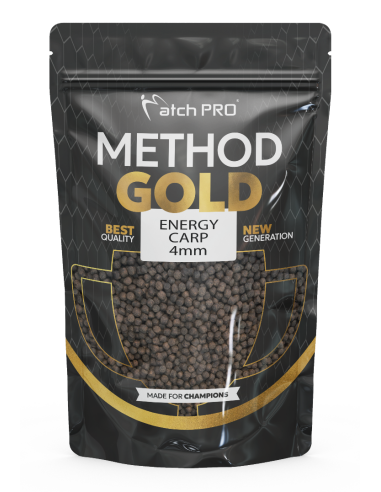 PELLET MatchPRO METHOD GOLD ENERGY CARP 4mm 700g MatchPRO - 1