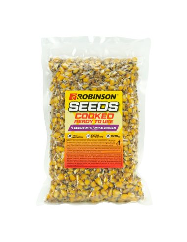 Mix 4 Rodzajów Gotowane Ziarno Robinson 800g ROBINSON - 1