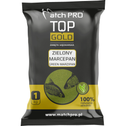 ZANĘTA TOP GOLD Zielony marcepan MatchPro 1kg MatchPRO - 1