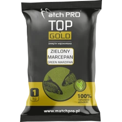 ZANĘTA TOP GOLD Zielony marcepan MatchPro 1kg MatchPRO - 1
