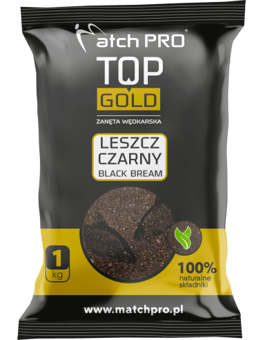 ZANĘTA TOP GOLD LESZCZ CZARNY MatchPro 1kg MatchPRO - 1
