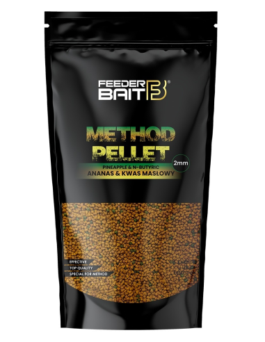 Pellet Feeder Bait 2mm - Ananas & Kwas Masłowy FEEDER BAIT - 1