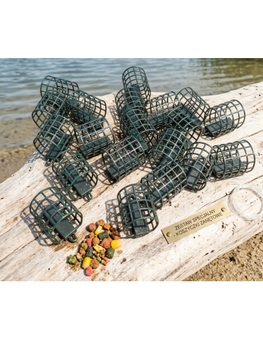 ZESTAW 20 KOSZYKÓW DO KLASYKA CANAL ROUND 10,15,20,30G  - 1