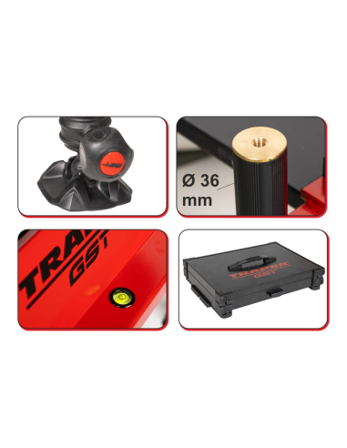KOSZ SIEDISKO TRAPER GST CONCEPT RED D36 TRAPER - 5