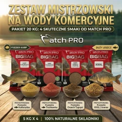 Zestaw Zanęt Matchpro BIG BAG 20kg - KOMERCJA