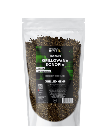 Feeder Bait Dodatek Do Zanęt - Grilowana Konopia 400g FEEDER BAIT - 1