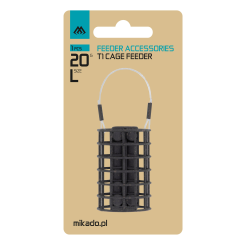 KOSZYCZEK ZANĘTOWY MIKADO - T1 CAGE FEEDER - rozm. L -20g MIKADO - 1 2