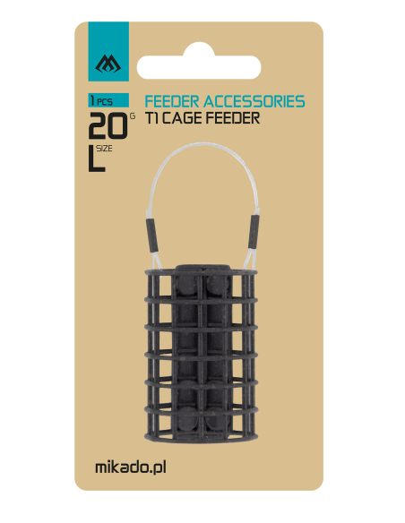 KOSZYCZEK ZANĘTOWY MIKADO - T1 CAGE FEEDER - rozm. L -50g MIKADO - 2