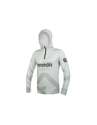 Bluza z kapturem Delphin UV Armor 50+ Olive rozm - M DELPHIN - 1