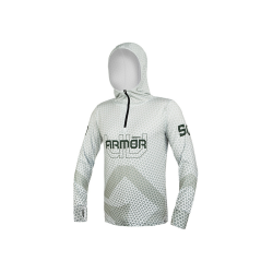 Bluza z kapturem Delphin UV Armor 50+ Olive rozm - XXL DELPHIN - 1
