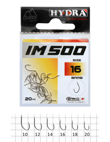 Haczyki GÓREK IM500 rozm.12 GÓREK - 1