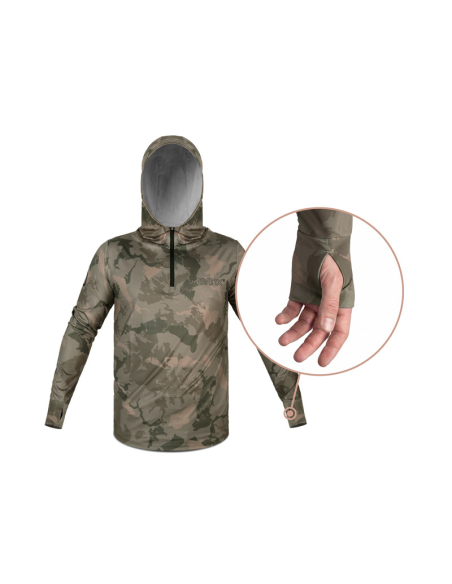 Bluza z kapturem Delphin UV Armor 50+ Banx M DELPHIN - 2
