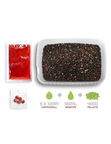 Pellet Box Delphin Reaxe Ready&Go Łosoś-Rak 400g DELPHIN - 3