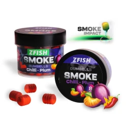 Zfish Smoke Dumbells POP-UP 8mm Chill-Plum ZFISH - 1