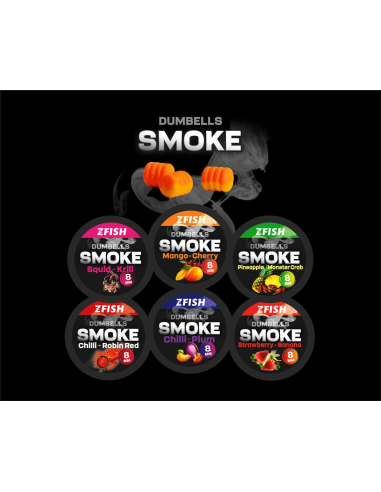 Zfish Smoke Dumbells POP-UP 8mm Chill-Robin red ZFISH - 3