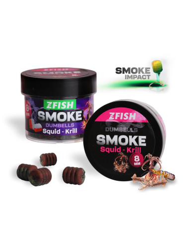 Zfish Smoke Dumbells POP-UP 8mm Squid-Krill ZFISH - 1
