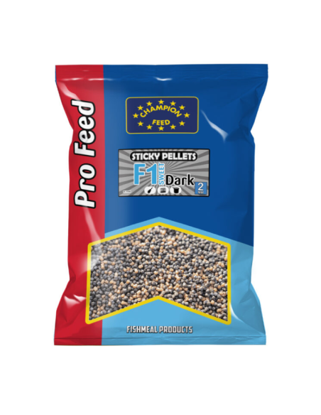 Sticky Pellet Champion Feed - F1 sweet dark 2mm 650g CHAMPION FEED - 1