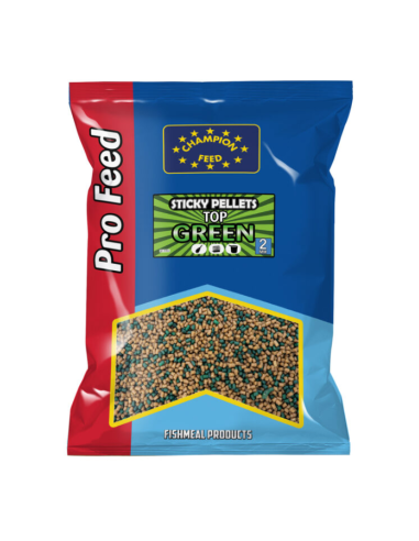 Pellet  Sticky Champion Feed - Top Green 2mm 650g CHAMPION FEED - 1