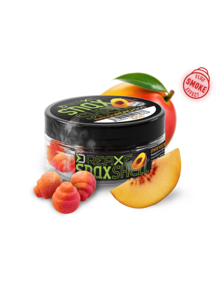Przynęta Wafters Smoke D SNAX SHELL 10mm Mango - Brzoskwinia DELPHIN - 1