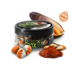 Przynęta Wafters Smoke  D SNAX SHELL 10mm Małże Przyprawy DELPHIN - 1
