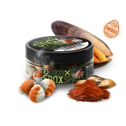 Przynęta Wafters Smoke  D SNAX SHELL 10mm Małże Przyprawy DELPHIN - 1