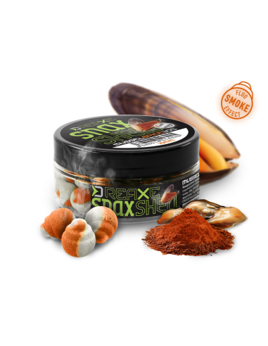 Przynęta Wafters Smoke  D SNAX SHELL 10mm Małże Przyprawy DELPHIN - 1
