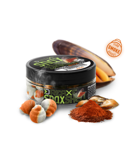 Przynęta Wafters Smoke  D SNAX SHELL 10mm Małże Przyprawy DELPHIN - 1