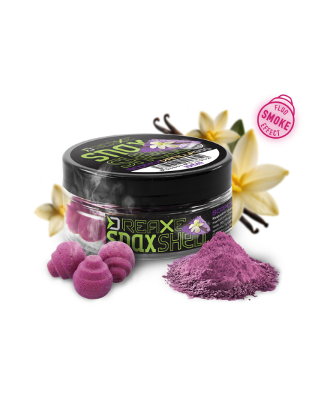 Przynęta Wafters Smoke D SNAX SHELL 10mm Scopex - Wanilia DELPHIN - 1
