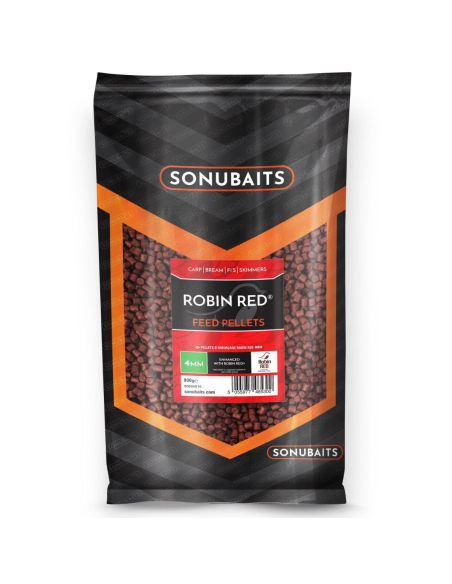 Pellet Sonubaits Feed Pellets Robin Red 4mm 900g SONUBAITS - 1