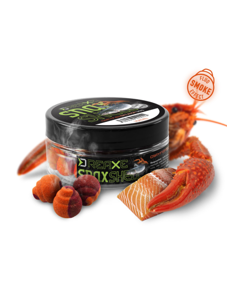 Przynęta Wafters Smoke D SNAX SHELL 10mm Łosoś - Rak DELPHIN - 1