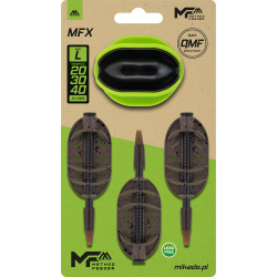 Zestaw Koszyków Mikado Method Feeder MFX Q.M.F. - L 20+30+40g MIKADO - 1