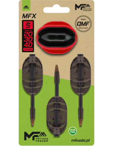 Zestaw Koszyków Mikado Method Feeder MFX Q.M.F. - S 20+30+40g MIKADO - 1