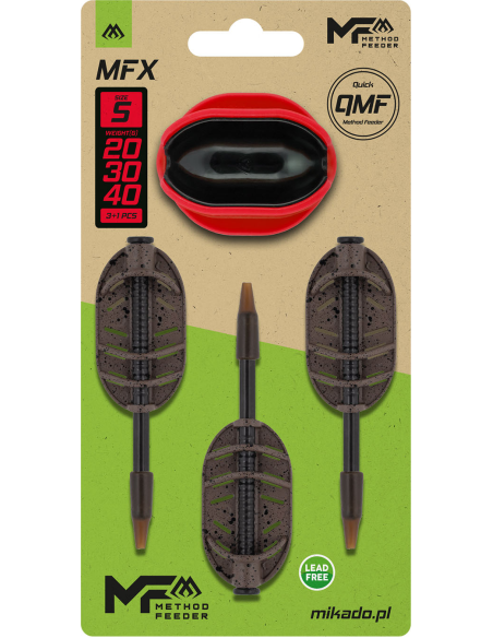 Zestaw Koszyków Mikado Method Feeder MFX Q.M.F. - S 20+30+40g MIKADO - 1