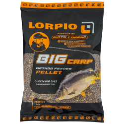PELLET LORPIO BIG CARP DUOCOLOUR 3,0mm/4,5mm 700g Lorpio - 1