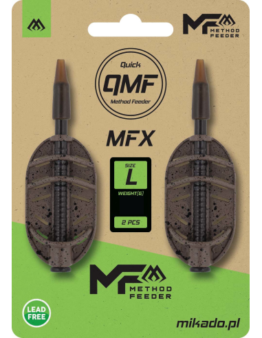 Koszyk Mikado Method Feeder MFX Q.M.F. - L 40g 2szt MIKADO - 1