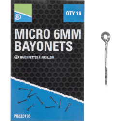 Igły Preston Micro Bayonets - 6mm PRESTON - 1