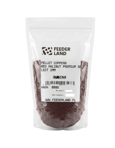 Pellet Coppens Red Premium Select Halibut 800g - 2mm