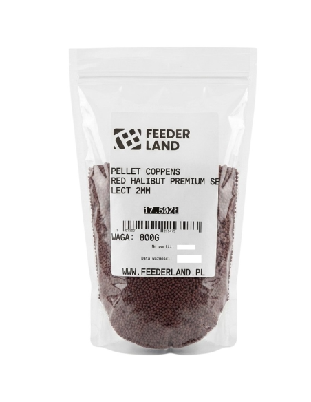 Pellet Coppens Red Premium Select Halibut 800g - 2mm