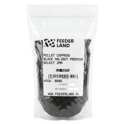 Pellet Coppens Black Premium Select Halibut 800g - 2mm