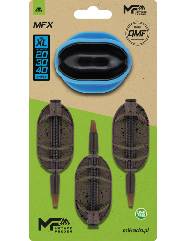 Zestaw Koszyków Mikado Method Feeder MFX Q.M.F. - XL 20+30+40g MIKADO - 1