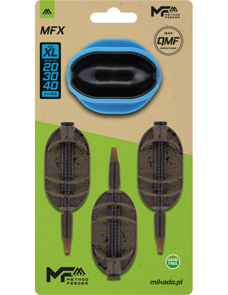 Zestaw Koszyków Mikado Method Feeder MFX Q.M.F. - XL 20+30+40g MIKADO - 1