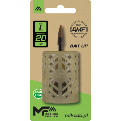 KOSZYCZEK - Szklanka BAIT UP FEEDER - Q.M.F. rozm. L 20g MIKADO - 1