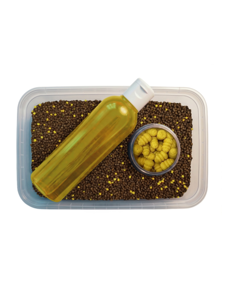 Feeder Bait Multipack 3w1 Pellet, Liquid, Waftersy - Sweet Corn FEEDER BAIT - 2