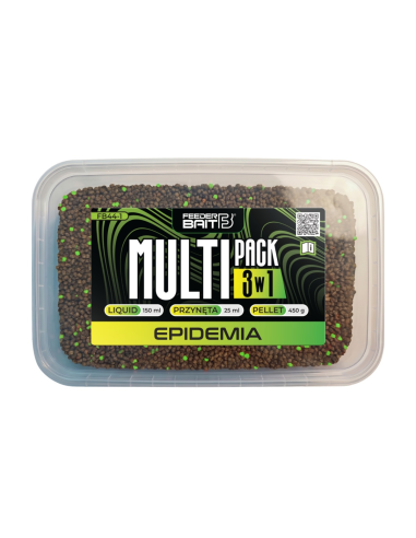 Feeder Bait Multipack 3w1 Pellet, Liquid, Waftersy - Epidemia FEEDER BAIT - 1