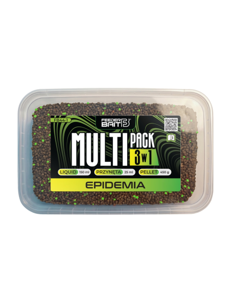 Feeder Bait Multipack 3w1 Pellet, Liquid, Waftersy - Epidemia FEEDER BAIT - 1