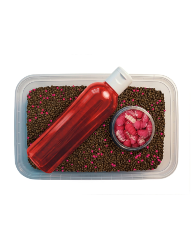 Feeder Bait Multipack 3w1 Pellet, Liquid, Waftersy - Truskawka FEEDER BAIT - 2
